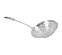 Lurrose Cuillère Passoire en Acier Inoxydable pour Fritures et Soupes, Tamis Métallique à Manche Long, Ustensile la Cuisine pour Plats Chauds et Lavage Facile