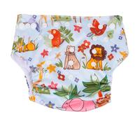 Lurrose Culotte D'entraînement Bébé Imperméable en Pul, Couche Lavable et Respirante, Pantalon D'apprentissage Confortable et Ajustable pour Toilette de Bébé