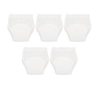 Lurrose Culottes D'entraînement Bébé Confortable et Lavables en Coton Lot de 5 Pièces pour L'apprentissage Propreté Adaptées pour Bébés de 9-11kg