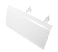 Lurrose Déflecteur de Sortie pour Climatiseur sans Conduit en Plastique Blanc Design Central à Lamelles, Réduit le Gaspillage D'énergie et Protège le Souffle Direct