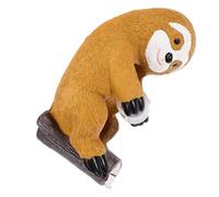 Lurrose Dévidoir de Ruban Adhésif de Bureau D’animal Paresseux, Distributeur Robuste Coupe-ruban Intégré, Support de Rangement Pratique pour Ruban Adhésif, Bureau et École, Design Compact