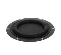 Lurrose Diaphragme Vibrante Basse Fréquence 6,5 Pouces Rond avec Vis Radiateur Passif pour Haut-Parleur Subwoofer Membrane Vibrante Compatible DIY pour Amélioration Sonore