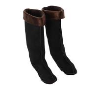 Lurrose Doublures de Bottes d'hiver Isolées pour Homme, Chaussettes Intérieures Imperméables en Éponge, Protection Toutes Saisons pour Randonnée et Pêche, Taille EU 44