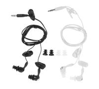 Lurrose Écouteurs Intra-Auriculaires Étanches Lot de 2 35 MM Plastique Confort Bouchons d'oreille Adultes pour Sports Nautiques Natation et Plongée