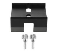 Lurrose Embase en Alliage D'aluminium, Base de Support pour Télescope Astronomique, Plaque de Montage à Fente Compatible avec Chercheur, Fixation Stable Anti-Vibration, Accessoire