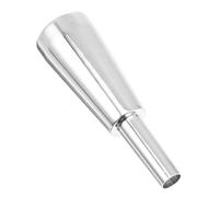 Lurrose Embouchure de Trompette Argentée en Plaqué pour Débutants et Professionnels, Surface Lisse Pratique, Style Américain, Accessoire Portable pour Instruments de Musique