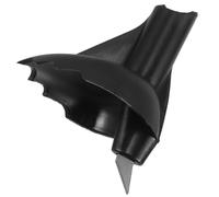 Lurrose Embouts de Poteaux de Tente Universels en Acier Tungstène Noir, Légers et Faciles à Remplacer pour Bâtons de Randonnée et Ski en Sports de Plein Air