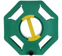 Lurrose Enrouleur de Rallonge Électrique Manuel Vert en Plastique - Bobine de Câble Compact pour Atelier et Bricolage - Gestion de Câble Anti-enchevêtrement, Compatible Rallonge