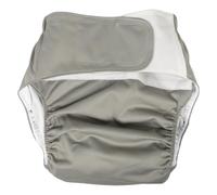 Lurrose Ensemble de 1 culotte-couche lavable pour adulte avec insert, couches lavables pour l'incontinence chez les personnes âgées, sous-vêtements réutilisables avec insert jetable, tour de