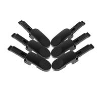 Lurrose Ensemble de 6 Poignées Noires de Rechange pour Couvercle de Carafe Isotherme 2000-7 Accessoire pour Bouilloire à Eau Chaude Bouton Ergonomique Compatible Usage Domestique et