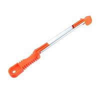 Lurrose Ensemble Jeu de fichiers de scie à chaîne aiguiseurs déposer fichier coupe moyenne tronçonneuse ronde outil de sculpture acier à outils au carbone Orange