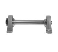 Lurrose Ensemble Support de Palier de Broche pour Scie à Table Bois Mandrin et Roulement Accessoire Bricolage Menuiserie Compatible Tours Rotatifs Pièces de Rechange Coupe Précise