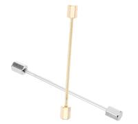 Lurrose Épingles à Cravate en Alliage Ajoutent Sophistication Faciles à Utiliser Lot de 2 Pièces pour Homme pour Costumes et Mariages