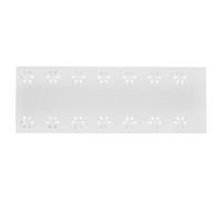 Lurrose Étagère Extensible Réglable pour Armoire et Penderie Organisateur de Rangement Plastique Séparateur de Placard Facile à Installer pour Placards et Armoires