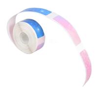 Lurrose Étiquettes Thermiques Autocollantes 12 X 40 Mm pour Imprimante Yakole D30 et Congyou P15, Papier Thermosensible Couleur Étoile, Rouleau de 160 Étiquettes pour Bureau et Expédition