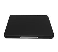 Lurrose Étui de Rangement Portable Rigide 24 Compartiments pour Cartes de Jeu Switch, Boîte Compacte en Abs et Silicone Noir, Protection Anti-Rayures et Chocs pour Voyages et Organisation
