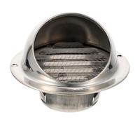 Lurrose Extraction Acier Inoxydable Extracteur Air Mural Conduit Extraction Hotte Pour Extérieur Sortie Air