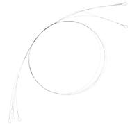 Lurrose Fil à Fromage en Acier Inoxydable 4 Pièces - Trancheuse à Fromage, Coupe-beurre et Jambon - Fil de Coupe de Rechange pour Usage Domestique Cuisine Professionnelle