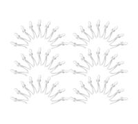 Lurrose Fil de Coton Absorbant D’Eau 100 Pièces 25 CM X 4 MM pour Arrosage Automatique Plantes en Pot Accessoire Hydroponique Réutilisable pour Jardinières et Paniers Suspendus