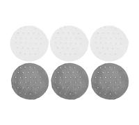 Lurrose Filet à Cheveux Invisible Orné de Strass pour Chignons Femme, Filets en Polyester avec Décoration en Strass, 6 Pièces, Légers et Élégants pour Mariages et Gymnastique