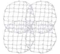 Lurrose Filet de Sécurité Circulaire en Polyester Élastique 700 pour Puits d'Inspection Lot de 4 Filets de Protection Anti-Chute Adaptés aux Regards d'Égout Extérieurs