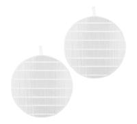 Lurrose Filtres à Poussière d'Ongles 2 Pièces, Collecteur Remplaçable pour Aspirateur Manucure, Accessoires pour Dépoussiéreur Portable, Usage Professionnel et Personnel