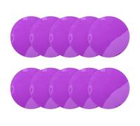 Lurrose Filtres D’éclairage de Théâtre 15 Feuilles Autocollantes Violet 10cm X 3 Cm Film Correcteur de Couleur Chaud pour Spots Encastrés LED Ambiance Photo Studio