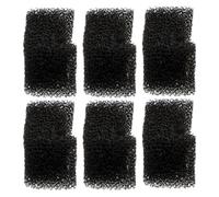 Lurrose Filtres pour Fontaine à Eau pour Chats U en Mousse Éponges de Remplacement 6pcs Facile à Installer Élimine Les Impuretés pour Distributeur d'eau Animaux