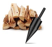 Lurrose Forets Coniques à Bois 3 Pcs Petit Modèle 32 Mm Foret à Fendre le Bois pour Perceuse Électrique Outil Robuste Rainures Antidérapantes