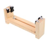 Lurrose Gabarit de Bracelet DIY en Bois Compact et Ajustable pour Fabrication de Bracelets en Macramé et Cordons Outil de Tressage Manuel Stable Kit Artisanat Personnalisés