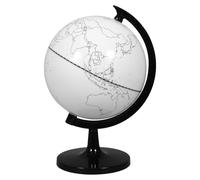 Lurrose Globe vierge à faire soi-même : globe vierge pour enfants, idéal pour les projets d'artisanat et d'art ; réutilisable pour l'apprentissage interactif et la décoration