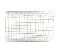 Lurrose Grille de Cône en Acier Inoxydable pour Aquarium Argenté, Protection des Œufs, Filet D'isolement pour Poissons et Crevettes Réservoir de Reproduction
