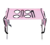 Lurrose Hamac de toilettage pour chiens avec support en acier inoxydable, lit de toilettage pliable pour chats et chiots, protection des articulations pour la coupe des griffes, le bain et les visites