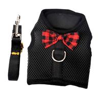 Lurrose Harnais pour Animal Respirant Maille Léger et Gilet pour Petits Chiens Lapins et Cochons Protection Confortable pour Promenades Sécurisées