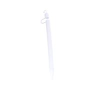 Lurrose Housse de Protection Silicone pour Stylet Pencil Étui Perte Protection Les Rayures Chocs Grip Confortable et Accessoire Pratique pour Usage Blanc