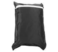 Lurrose Housse Imperméable pour Balançoire, Housse de Chaise Œuf Noire en Polyester, pour Jardin et Cour, Protection Neige et Gel, Rangement Pliable