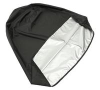 Lurrose Housse Imperméable pour Fontaine de Jardin Ronde Oxford avec Cordon Protection Extérieure la Poussière Intempéries Couverture Légère et X