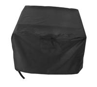 Lurrose Housse Imperméable pour Foyer Extérieur Oxford Protection Complète la Poussière et Intempéries Adaptée Aux Tables de Patio Carrées