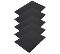 Lurrose Intercalaires Papier 5 Pièces pour Classeur à Onglets Noirs Séparateurs Esthétiques pour Organiser Cahiers et Dossiers Petites Entreprises