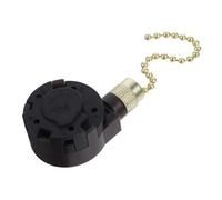 Lurrose Interrupteur à Tirage à Chaîne pour Ventilateur de Plafond Remplacement Durable et Facile à Installer Compatible avec Appliques Murales et Lampes Déclairage