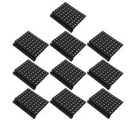 Lurrose Kit 10 Pièces Déflecteurs de Filtration pour Aquarium, Accessoire pour Filtre à Eau Silencieux, Amortisseur de Cascade Anti-éclaboussures, Plaque de Filtre Suspendue