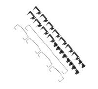 Lurrose Kit de Barre Stabilisatrice pour Stabilisation Efficace 6,25u en Acier Inoxydable Accessoires Informatiques Solides pour Clavier Mécanique Gh60 87 Touches