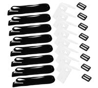 Lurrose Kit de Fixation Sangle pour Bâche Solaire Piscine Enterrée avec Boucle Résistante Installation Facile et Maintien Sécurisé pour Protection Piscine