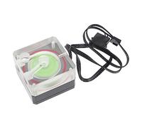 Lurrose Kit de Refroidissement Liquide pour PC avec Pompe Système de Refroidissement et Silencieux Débit de H pour Ordinateurs et Laptops