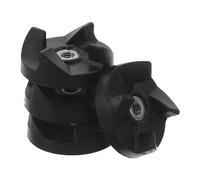 Lurrose Kit de Réparation 4 Pièces Accouplement D'entraînement en Caoutchouc Noir pour Mixeur, Connecteur Moteur Solide, Accessoire de Remplacement Compatible Mixeur Cuisine Silencieux