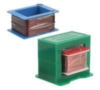 Lurrose Kit D'expérimentation Électrique Petit Transformateur Détachable, Réglage Précis de Tension, Matériel Métal et Plastique pour Projets Scolaires en Physique