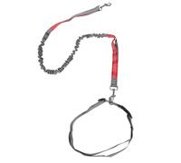 Lurrose Laisse Réglable pour Chien Corde Réglable pour Chien sans Utilisation des Mains Multifonction Résistante à l'usure Polyester et Métal pour Course et Entraînement