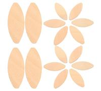 Lurrose Lamelles D'assemblage Bois Hêtre 100 Pièces pour Machine à Rainurer Biscuits de Menuisier, Connecteurs Robustes pour Travail du Bois, Accessoires pour Assemblage Meubles