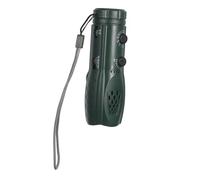 Lurrose Lampe de Poche à Manivelle avec Radio Urgence et Alarme Sos Éclairage LED Portable pour Randonnée et Camping Manuelle et Compacte