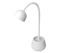 Lurrose Lampe LED pour Ongles en Gel Blanche en Abs, Séchage Rapide et Facile à Utiliser, pour Salon de Manucure ou Usage Domestique